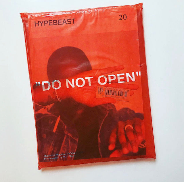 Hypebeast featuring Virgil Abloh 20th edition