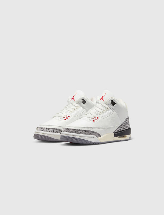 AIR JORDAN 3 RETRO "WHITE CEMENT REIMAGINED" GS